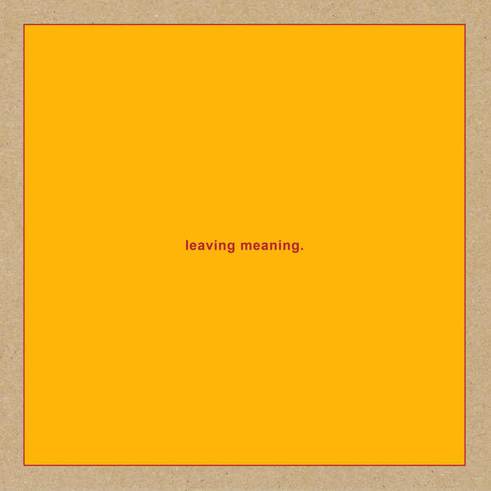 Swans - leaving meaning. (2019)