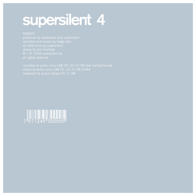Supersilent - 4 (1998)